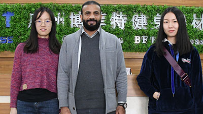 沙特客戶采購(gòu)中國(guó)博菲特品牌健身器材