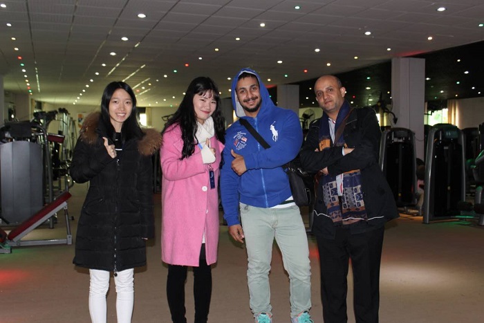 S沙特阿拉伯從廣州博菲特進(jìn)口健身器材