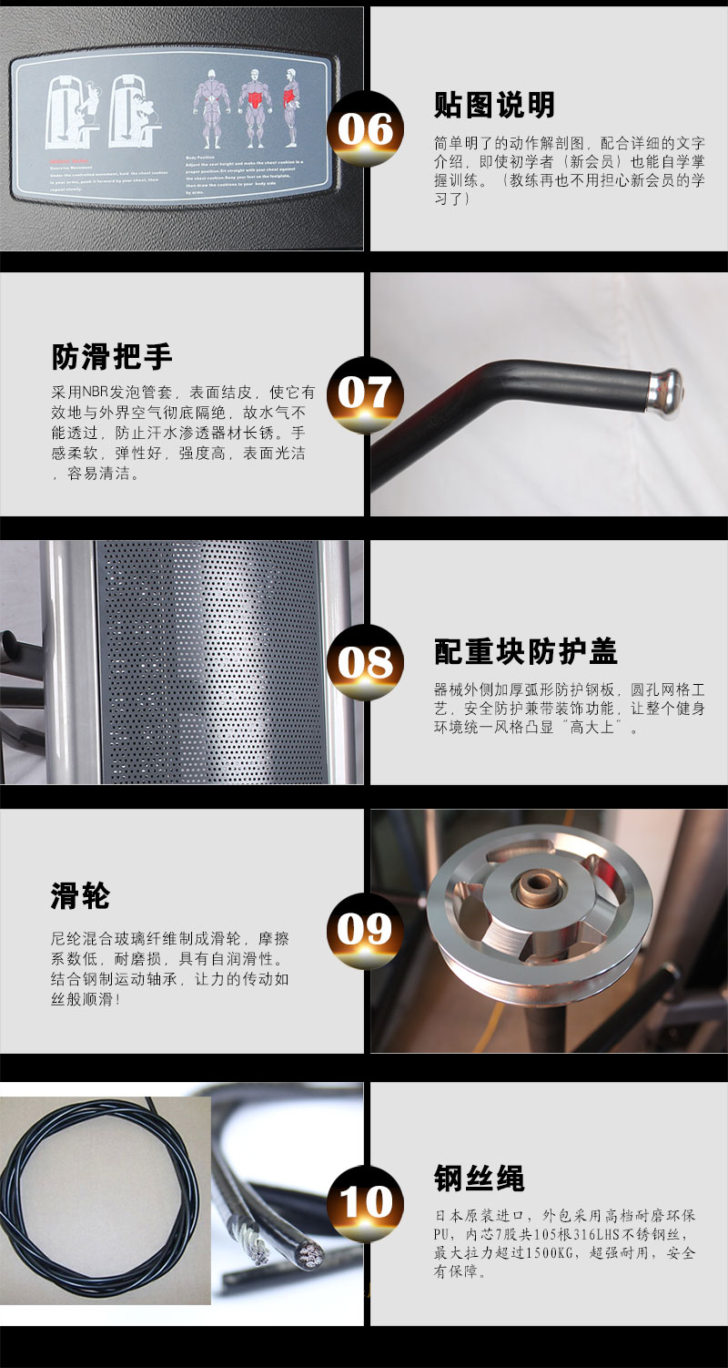 博菲特健身器材產品細節(jié)2