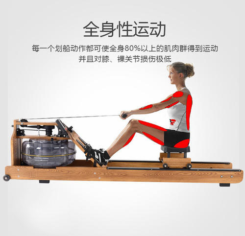水阻劃船機,水阻劃船機鍛煉部位